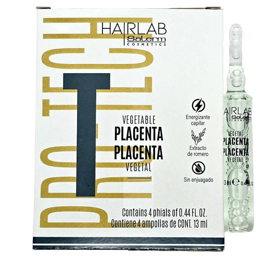 Vegetal Placenta 4x13ml ampoules for scalp and hair