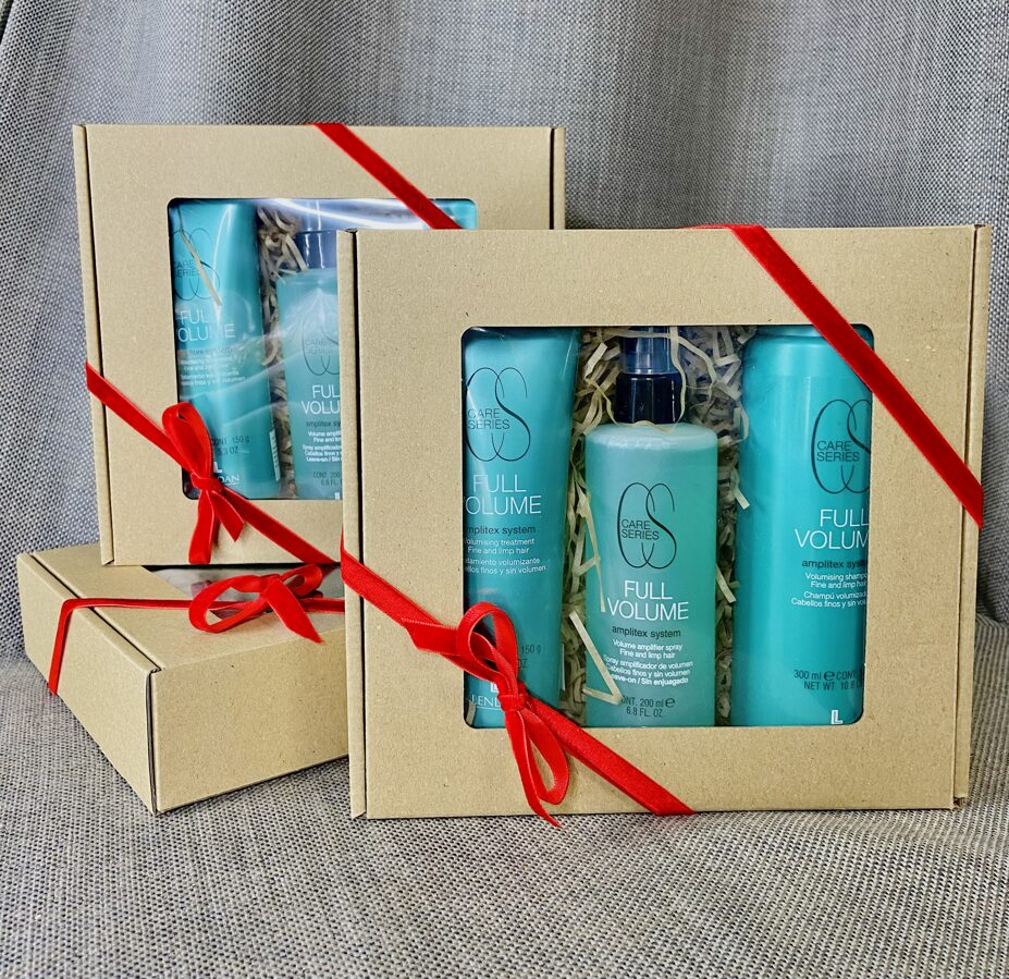 Dāvanu komplekts matu apjomam un matu struktūras stiprināšanai.  Image