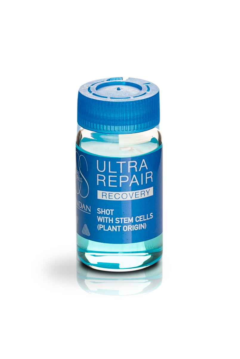 ULTRA REPAIR hair shot, procedūra intensīvai matu atjaunošanai un mirdzumam. 10 ml.