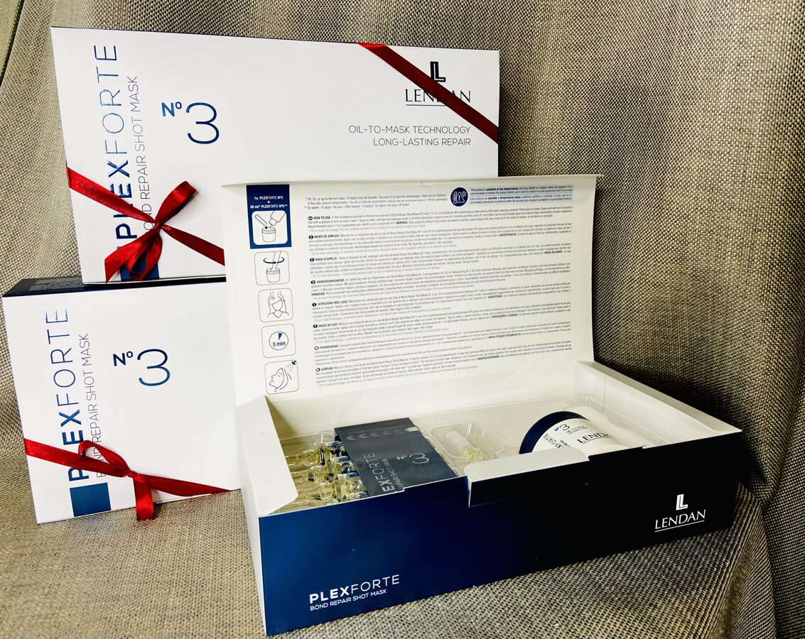 PLEX 3 procedūru komplekts matu stiprināšanai un dziļai atjaunošanai. Image