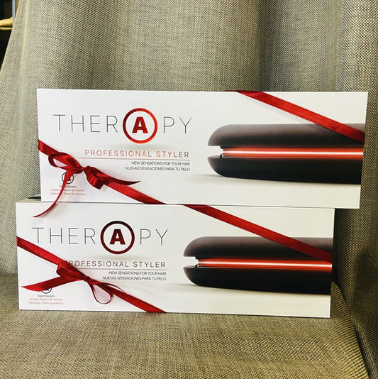 THERAPY Infrasarkanā matu vedošanas ierīce ar saudzīgu iedarbību, spoguļa gludai matu virsmai. Image