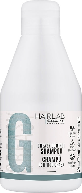 Greasy Shampoo 300ml. Shampoo for oily hair and scalp. Free of parabens and sulfates