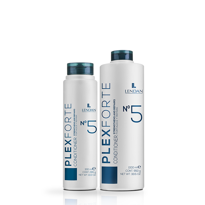 PLEX FORTE 5 kondicionieris matu stiprināšanai un atjaunošanai. Bez SLS un parabēniem. Image