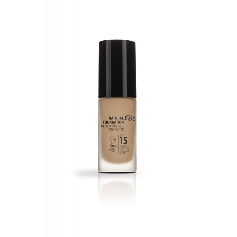 SALERM NATURAL FOUNDATION 20 tonālais krēms, vidējs tonis 30 ml. Image