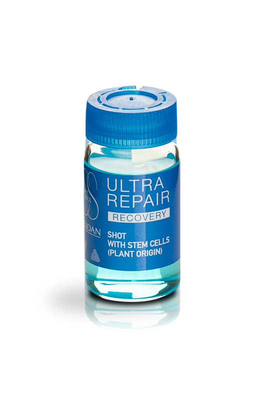 ULTRA REPAIR hair shot, procedūra intensīvai matu atjaunošanai un mirdzumam. 10 ml.