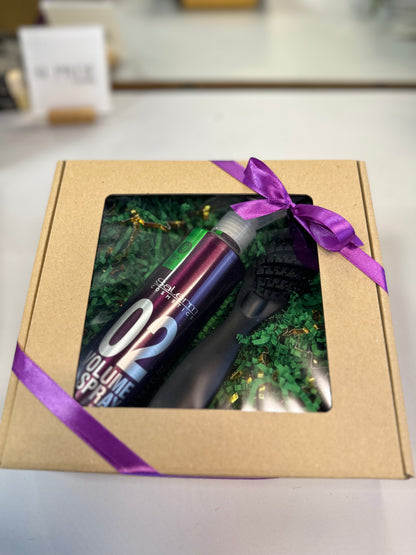 Dāvanu komplekts matu sakņu apjomam